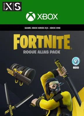 Fortnite - Rogue Alias Pack + 600 V-Bucks (DLC)