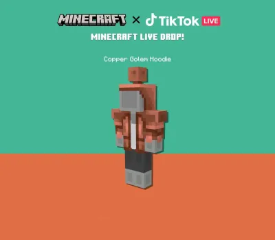 Minecraft Java & Bedrock Edition - Copper Core Twitch Skin DLC PC CD Key