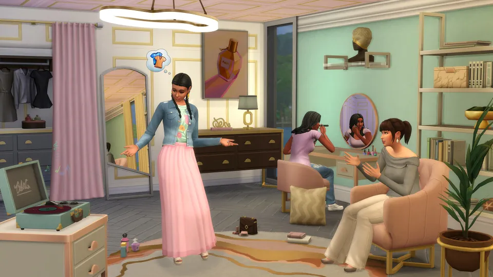 The Sims 4 Modern Luxe Kit